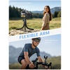Lamicall Tripod for iPhone with Wireless Remote for iPhone Gopro Camera | Ultra-Stable, Mini Flexible Phone Stand for Recording with 1/4” Screw, Cold Shoe for Pocket 3/4 fit Travel Content Creation(11.2inches)
