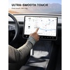 Lamicall 15.4” Tesla Model Y Juniper 2025/Model 3 2024-26 Screen Protector | Anti Scratch & Fingerprint, 2 Pack Front & Backseat, Tempered Glass Screen Protector for Tesla Model Y Juniper / Model 3