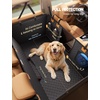 Lamicall Dog Car Seat Cover for Back Seat with Hard Bottom for Truck XL | Upgraded Anti-Ripped Back Seat Extender for Dogs, Waterproof Dog Hammock for Car with Mesh Window, Pet Backseat Protector(For Cars/ SUV/ Small Truck)