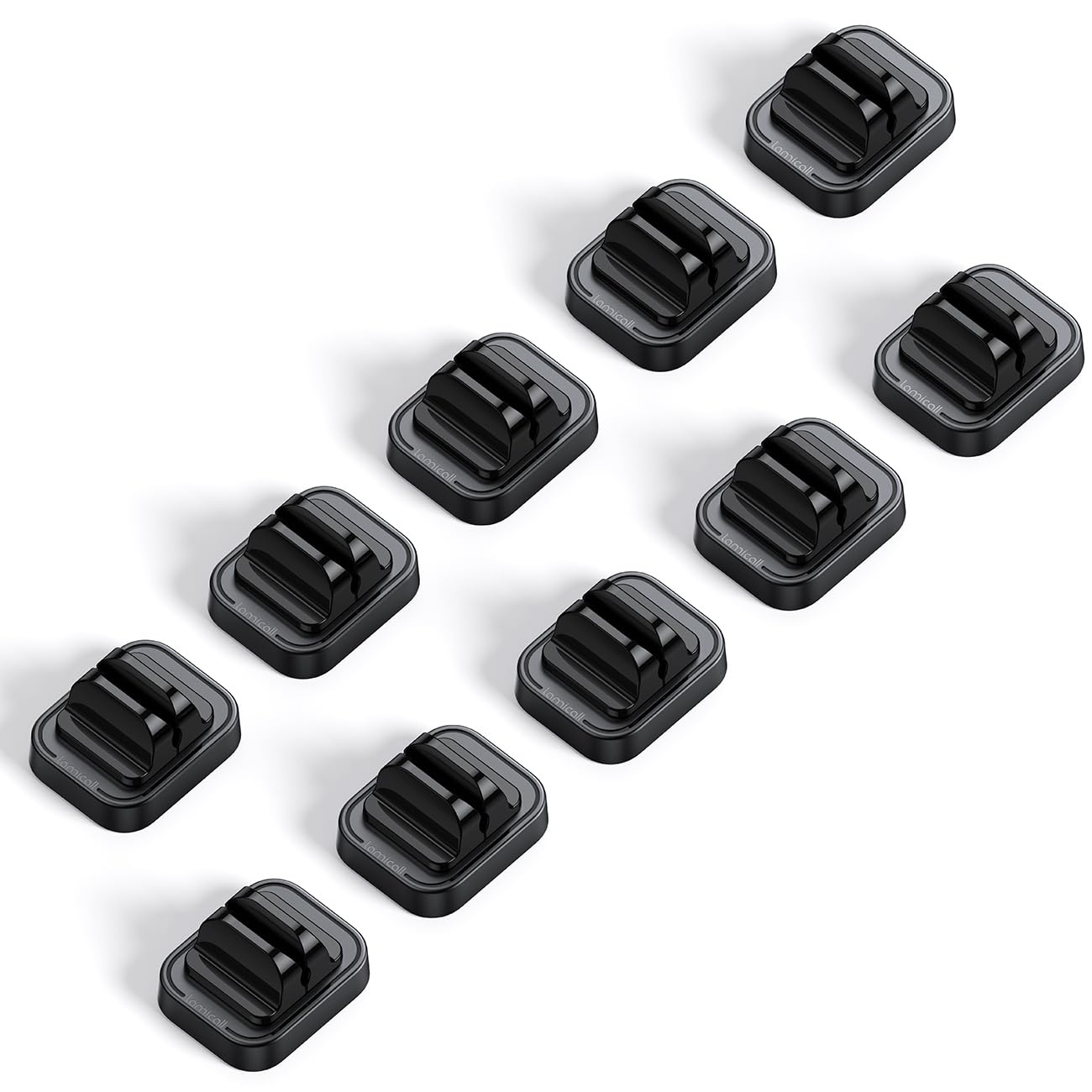 image:image5Pack Cable Spring Holder Clips Cord Organizer for Desk Lamicall Adjustable Cord Wire Holder Keeper Phone Charger Organizer Clips Wire Cable Management for Nightstand Wall Car Office Desktop NoResidue Acrylic Adhesive Phone Charger Wire Keeper Cable Management Accessories for Nightstand Home Office Wall CarBlack