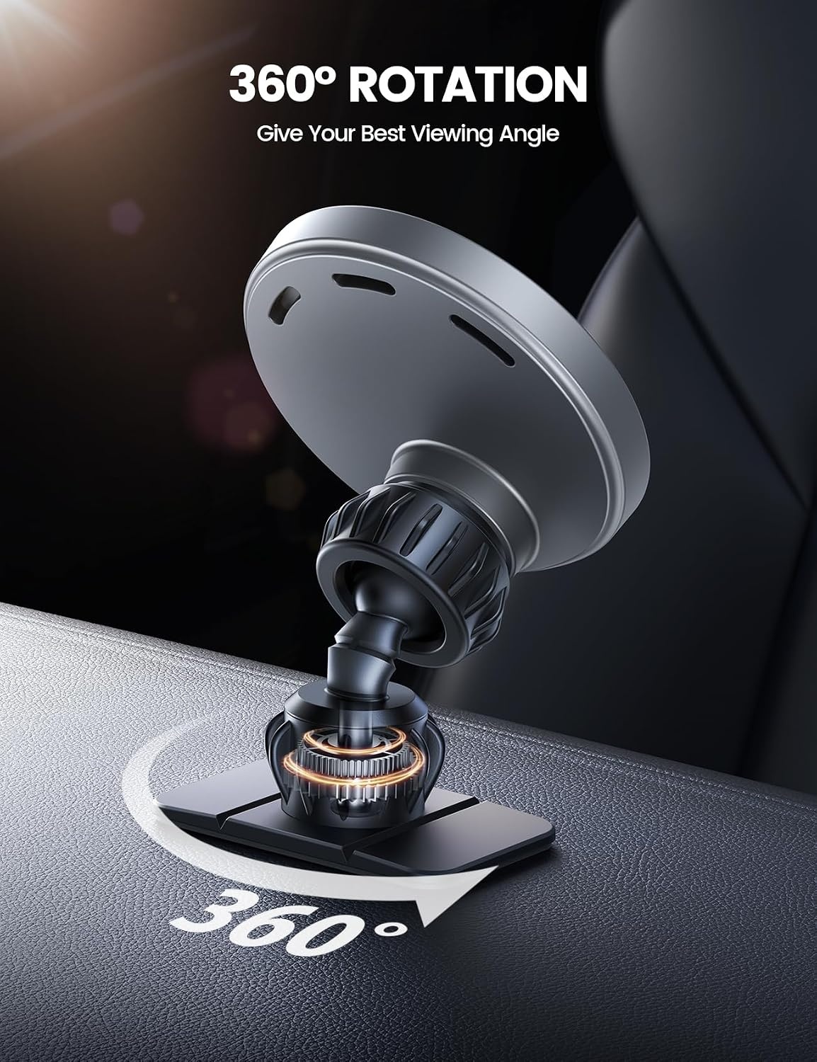image:imageLamicall 15W for MagSafe Car Mount Charger Vent Dashboard 360 for iPhone 20x Strong Magnets Wireless Car Phone Holder Charger Phone Holder Accessories for Women Men for iPhone 17 16 Pro Max SilverNEW Upgraded Silver