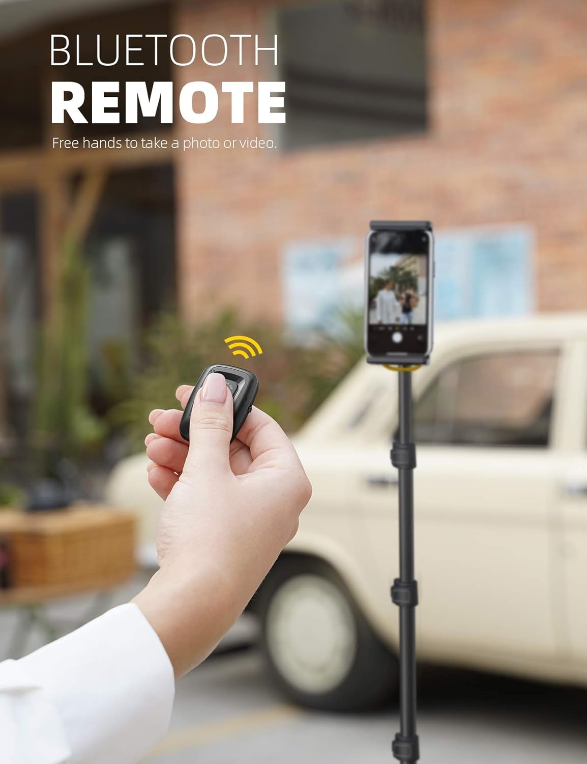 image:imageLamicall Tablet Floor Tripod Stand 649 Fast Adjustable Height iPad Holder Tablet Mount with Bluetooth Remote 649 Fast Height Adjust Watching for 4713 iPad Pro Mini Air Kindle iPhone Fire Tabswith Bluetooth