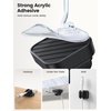 5Pack Cable Spring Holder Clips, Cord Organizer for Desk – Lamicall Adjustable Cord Wire Holder Keeper, Phone Charger Organizer Clips, Wire Cable Management for Nightstand Wall Car Office Desktop | No-Residue Acrylic Adhesive, Phone Charger Wire Keeper, Cable Management Accessories for Nightstand Home Office Wall Car(Black)