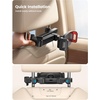 Lamicall Car Headrest Tablet Holder, 3 in 1 Extension Adjustable Arm | Tablet Car Mount for Back Seat, Gifts Road Trip Essentials for Kids, for 4.7-11″ Devices, iPad Pro Air Mini, Galaxy, Fire HD(Red)