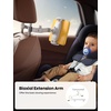 Lamicall Car Headrest Tablet Holder, 3 in 1 Extension Adjustable Arm | Tablet Car Mount for Back Seat, Gifts Road Trip Essentials for Kids, for 4.7-11″ Devices, iPad Pro Air Mini, Galaxy, Fire HD(White)