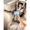 Lamicall Car Headrest Tablet Holder, Foldable Clip, Lockable | Tablet Mount for Car Backseat, Car Accessories for Kids, for iPad Pro, Air, Mini, Galaxy Tab, Fire HD, 5.4-13″ Tablets(Black)