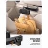 Lamicall Car Headrest Tablet Holder, Lockable Car Backseat Mount | 3 in 1 Extension Arm, Gifts Road Trip Essentials for Kids, for iPad Pro Air Mini, Fire HD, 4.7-13″ Tablets