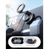 Lamicall Car Phone Holder for Magsafe Dashboard Windshield Nano Gel Vacuum | 20X Magnetic Phone Holders for Your Car 360° Suction Cup Phone Mount for iPhone 17 16 15 14 13 12 Pro Max Gift Truck Black(NEW Upgraded – Silver)
