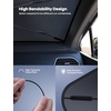 Lamicall Car Windshield Sunshade Umbrella – Foldable Car Windshield Sun Shade Cover, 5 Layers UV Block Coating, 52″x31″ Front Window Heat Insulation Protection, for Auto Sedan, SUV Windshield | Foldable Umbrella Design, 5 Layers UV Block Coating, Front Window Heat Insulation Protection, for Auto Sedan, SUV Windshield(52″x31″)