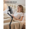 Lamicall Kindle Stand Tablet Holder 55″ Height Adjust Extend Flexible Arm | Extendable Flexible Arm, 55″ Height Adjustable, Heavy Base, Kindle Accessories Bed Tablet Mount for 4.7-13″ iPad Pro Air Mini