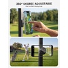 Lamicall Magnetic Golf Cart Phone Holder Strongest N55 Magnet Alloy Build | Unique Golf Accessories Gift for Men Dad Husband 360° Pocket-Sized for Magsafe Phone Holder for Gym Fits EZGO Club Car Yamaha