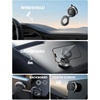 Lamicall for MagSafe Car Mount 70LBS Vacuum Suction Dashboard & Windshield | 20X Magnet Car Phone Holder 360° Foldable Magnetic Phone Holders for Your Car fit iPhone 17 16 15 14 Pro Max Gift Truck Black(NEW Upgraded – Silver)