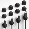 image:imageLamicall 12Pack Rotating Cord Organizer Desk Office Nightstand Accessories  Spring Cable Management Clips Adhesive Phone Charger Holder Gadgets Wire Organizer Keeper for Home Dorm Room Workspace12Pack  Silicone Magnetic