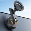 Lamicall Car Phone Holder Mount Ultra Nano Gel & 70+LBS Vacuum Suction Cup | 20X Strong Magnets 360° Phone Holders for Your Car Dashboard Windshield Car Mount for iPhone 17 16 15 Pro Max S26 S25 Black(Black)