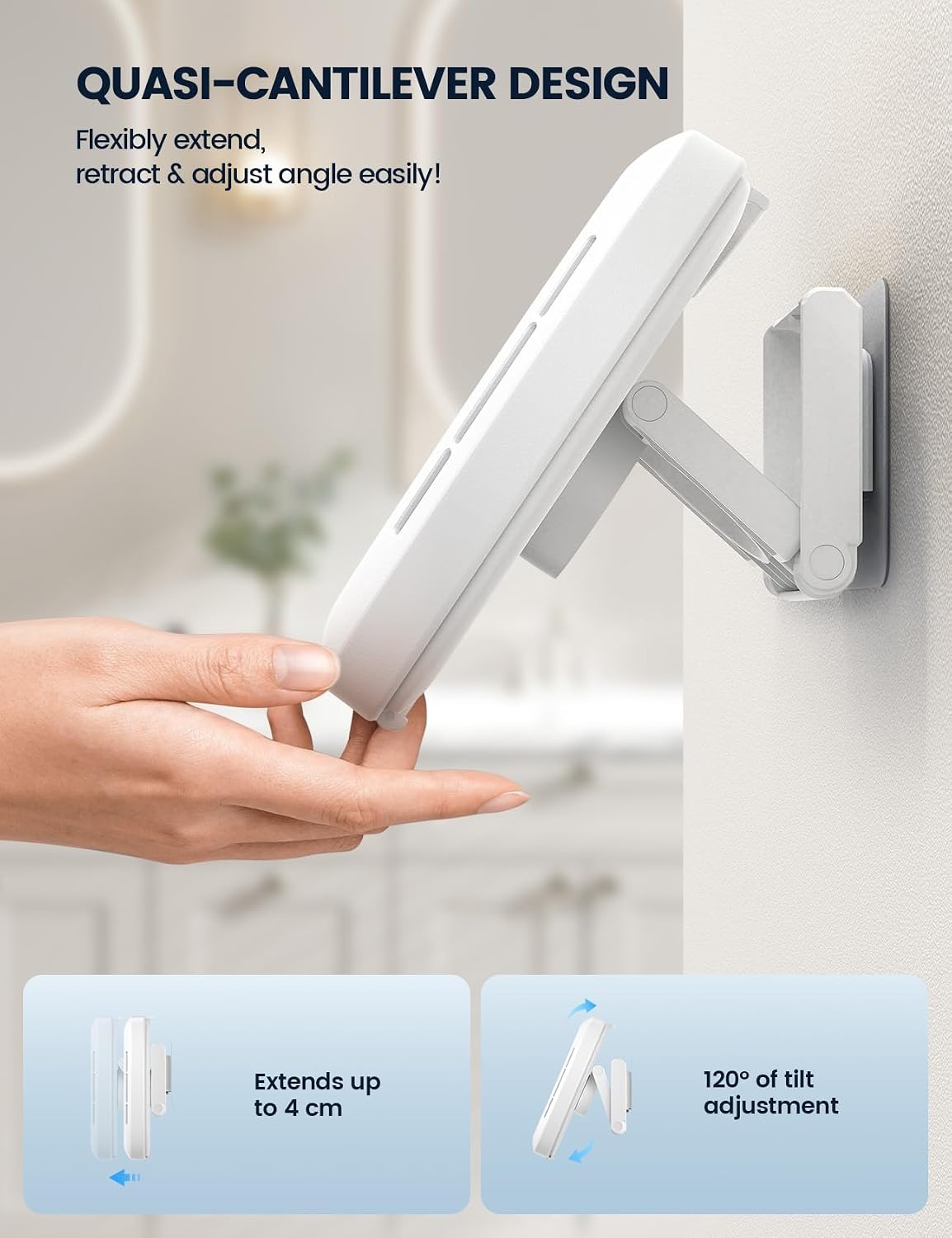 image:imageLamicall Shower Phone Holder Waterproof Phone Pouch