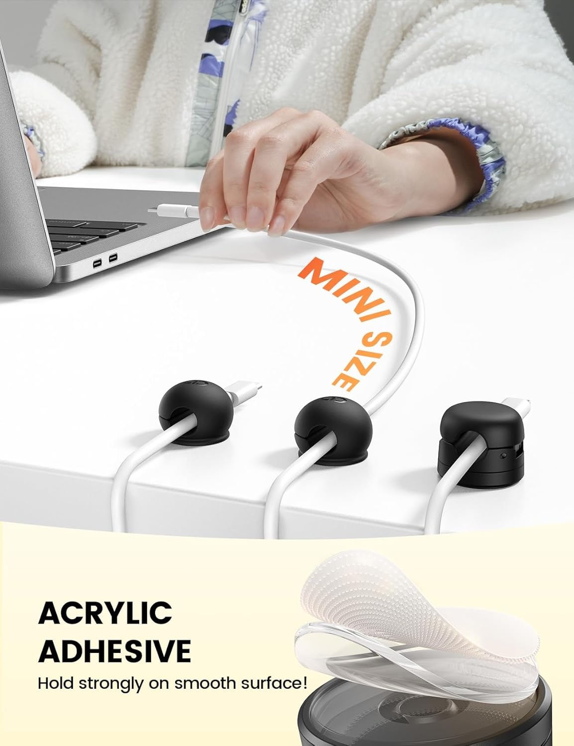 image:imageLamicall Waterproof Phone Pouch Case Silicone Magnetic Cord Organizer