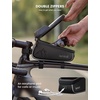 Lamicall Bike Frame Bag Waterproof – [1.6L Large Capacity] Bike Phone Bag | Bike Phone Holder Mount, Bicycle Front Bag, Cycling Pouch with Rain Cover, Bike Accessories for Phones Under 7″