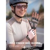 Lamicall Bike Gloves for Men Women – [Anti-Slip Shock-Absorbing Pad] Workout Gloves, Breathable Materials, Cycling Gloves for Bicycle, Gym, Motorcycle, Hiking, Indoor & Outdoor Sports(Pink)