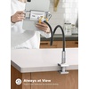 Lamicall Gooseneck Tablet Holder, Tablet Stand : Flexible Arm Clip Tablet Mount Gifts, Compatible with iPad mini Pro Air, Kindle, Switch, Galaxy Tabs, More 4.7-10.5″ Devices – Gray(Black)