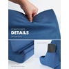 Lamicall Tablet Pillow Holder Stand – Tablet Pillow Soft Pad for Lap | Tablet Holder for Bed and Desk with Pocket & 4 Viewing Angles, for iPad Pro Air, Mini, Kindle, iPhone, 4-13″ Devices, Black(Royal Blue)