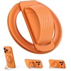 Cosmic Orange - Zinc Alloy - Silicone Grip