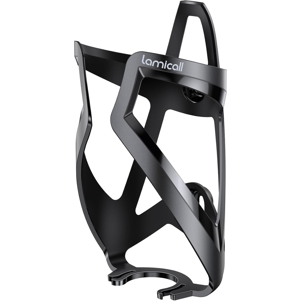 image:imageLamicall Bike Water Bottle Holder 12 Oz Ultralight amp Sturdy Bike Cup Holder Bicycle Drink Cage Cycling Bike Water Bottle Cage with Screw Tool for 275394 Diameter Bottles Sturdy Bicycle Drink Cage Cycling Bike Water Bottle Cage with Screw Tool for 275394 Diameter Bottles BlackBlack