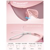 Lamicall 24g Polarized Sports Sunglasses for Men Women – UV400 Protection Sun Glasses for Baseball Running Cycling Fishing(Pink Frame-deep Pink Lens)