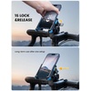 Lamicall Motorcycle Bike Phone Mount, 1s Lock Bike Phone Holder | Camera Friendly Bicycle Phone Clip, Scooter Accessories Gifts for iPhone Pro Max, Galaxy S25 Ultra, 4.7-7″ Phones(Blue)