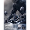 Lamicall Motorcycle Bike Phone Mount, 1s Lock Bike Phone Holder | Camera Friendly Bicycle Phone Clip, Scooter Accessories Gifts for iPhone Pro Max, Galaxy S25 Ultra, 4.7-7″ Phones(Blue)