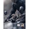 Lamicall Motorcycle Bike Phone Mount, 1s Lock Bike Phone Holder | No Block Camera Bicycle Cell Phone Holder Clamp, Scooter Bar Clip, Gifts for iPhone Pro Max, Galaxy S25 Ultra, 4.7-7″ Phones(Black)