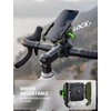 Lamicall Motorcycle Bike Phone Mount with Upgrade Vibration Dampener | Camera Friendly, for 6-7.2″ Phones, Bike Phone Holder Handlebar Clamp, Bicycle Cell Phone Mount, iPhone, Galaxy(Green)
