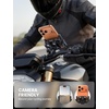 Lamicall Motorcycle Bike Phone Mount with Upgrade Vibration Dampener | Camera Friendly, for 6-7.2″ Phones, Bike Phone Holder Handlebar Clamp, Bicycle Cell Phone Mount, iPhone, Galaxy(Black)