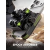 Lamicall Motorcycle Bike Phone Mount with Upgrade Vibration Dampener | Camera Friendly, for 6-7.2″ Phones, Bike Phone Holder Handlebar Clamp, Bicycle Cell Phone Mount, iPhone, Galaxy(Green)