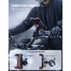 Lamicall Motorcycle Phone Mount Holder with Dual Vibration Dampener | Upgrade Handlebar Clip, Motorcycle Cell Phone Holder, Bike Phone Mount, for iPhone Pro Max, 4.7-6.7″ Phones, Black(Orange)