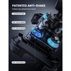 Lamicall Motorcycle Phone Mount Holder with Dual Vibration Dampener | Upgrade Handlebar Clip, Motorcycle Cell Phone Holder, Bike Phone Mount, for iPhone Pro Max, 4.7-6.7″ Phones, Black(Blue)