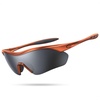 Orange Frame - Silver Gray Lens