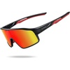 Black Frame-red Lens