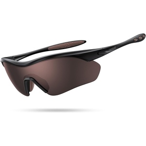 Lamicall 22g Polarized Sports Sunglasses – UV400 Protection Men Women Sun Glasses for Driving Running Cycling Baseball Golf(Black Frame-brown Lens)