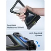 Lamicall Floating Waterproof Phone Pouch 2 Pack, Cruise & Travel Essentials(Green Accent)